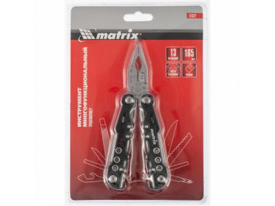 Трансформер, 13 функций, авторазжим, в чехле, 165 мм Matrix