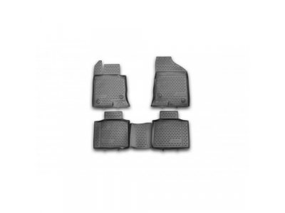 Коврики в салон KIA Cadenza, 2011-> 4 шт. (полиуретан) от ELEMENT Коврики в салон KIA Cadenza, 2011-> 4 шт. (полиуретан)