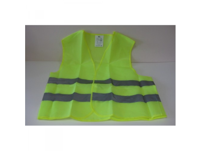Жилет безопасности со светоотражающими полосами: 2-х цветная шелкография от AUTOFAMILY Жилет безопасности со светоотражающими полосами: 2-х цветная шелкография