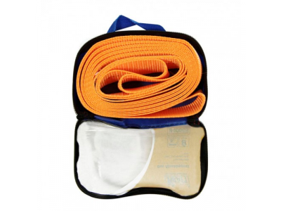 Трос буксировочный 14 тонн полиэст. от KRAFT Трос буксировочный 14 тонн полиэст.