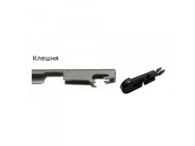 Дворник AIRLANE бескаркасный 16` (410 мм)