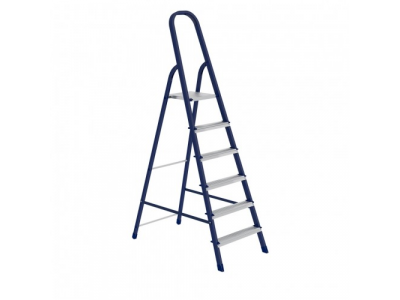 Стремянка, 6 ступеней, стальная, оцинкованные ступени // СИБРТЕХ // Pоссия от СИБРТЕХ Стремянка, 6 ступеней, стальная, оцинкованные ступени // СИБРТЕХ // Pоссия
