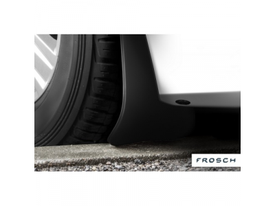 Брызговики передние VW Polo 2010-> (полиуретан) от FROSCH Брызговики передние VW Polo 2010-> (полиуретан)