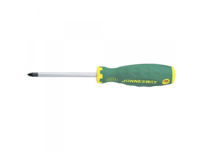 Отвертка "ANTI-SLIP GRIP" Pozidriv ® PZ0 3x60x150 мм., D71Z060 JONNESWAY