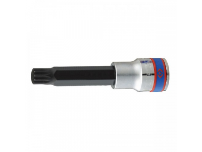 Насадка (бита) торцевая 1/2", SPLINE, M12, L = 80 мм, KING TONY
