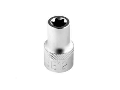 Головка торцевая 1/2, Е12, CrV Stels