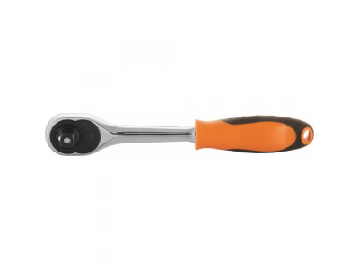 Рукоятка трещоточная 1/4"DR 72 зубца, Ombra 281402