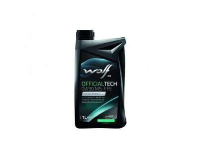 Моторное масло WOLF OFFICIALTECH 0W30 MS-FFE 1L