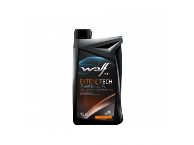 Трансмиссионное масло WOLF EXTENDTECH 75W90 GL 5 1L