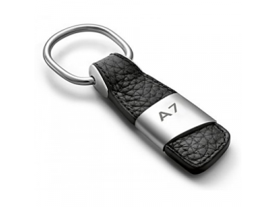 Брелок Audi A7 Key ring leather, артикул 3181400207 от VAG Брелок Audi A7 Key ring leather, артикул 3181400207