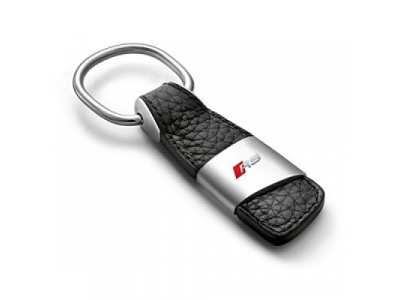 Брелок Audi RS-model Key ring leather, артикул 3181400211 от VAG Брелок Audi RS-model Key ring leather, артикул 3181400211