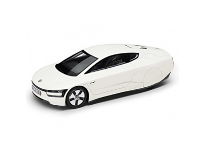 Модель автомобиля Volkswagen XL1, Scale 1:43, Oryx White, артикул 6Z30993000K1 от VAG Модель автомобиля Volkswagen XL1, Scale 1:43, Oryx White, артикул 6Z30993000K1