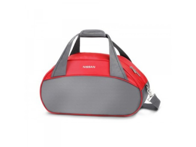 Спортивная сумка Nissan Sports Bag, Grey-Red, артикул 99C1833CBX от NISSAN Спортивная сумка Nissan Sports Bag, Grey-Red, артикул 99C1833CBX