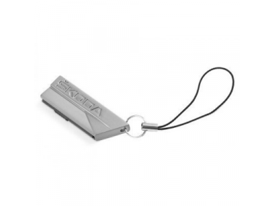 Флешка Skoda Logo Flash drive USB, 16Gb, артикул 000087620G от VAG Флешка Skoda Logo Flash drive USB, 16Gb, артикул 000087620G