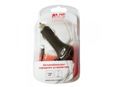 Зарядное устройство автомобильное AVS для iphone 5 CIP-503 от AVS Зарядное устройство автомобильное AVS для iphone 5 CIP-503