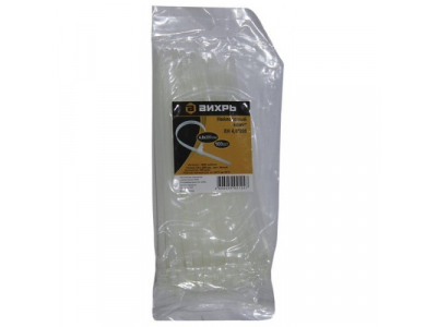 Хомут нейлоновый 4,8*200 Б (100шт) от Вихрь Хомут нейлоновый 4,8*200 Б (100шт)