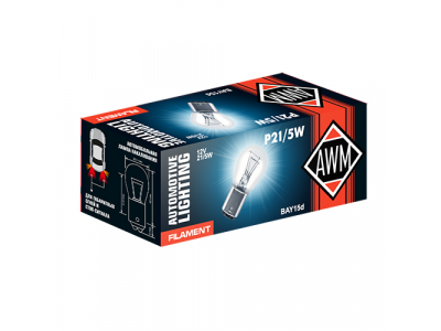 Лампа накаливания AWM P21/5 12V 21W/5W (BAY15D) от AWM Лампа накаливания AWM P21/5 12V 21W/5W (BAY15D)